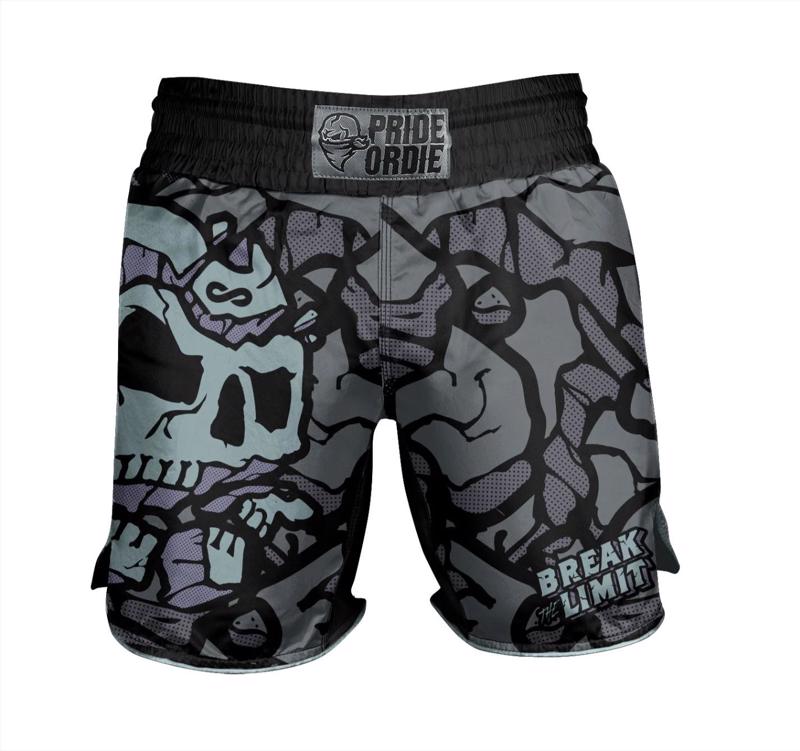 Pride Or Die break the limit MMA Shorts - Black